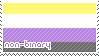 The nonbinary pride flag.